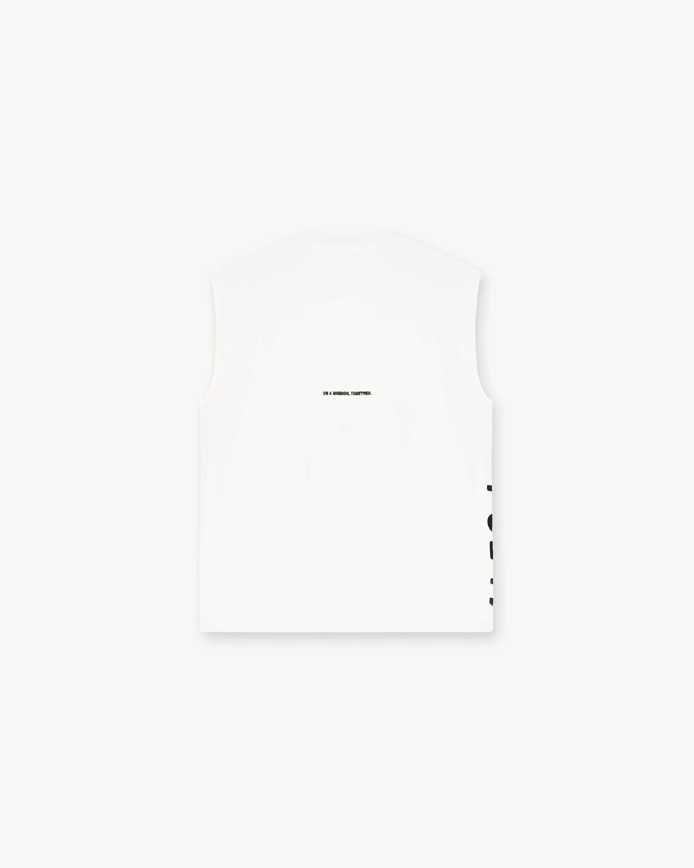 247 X Puresport Oversized Tank - Flat White