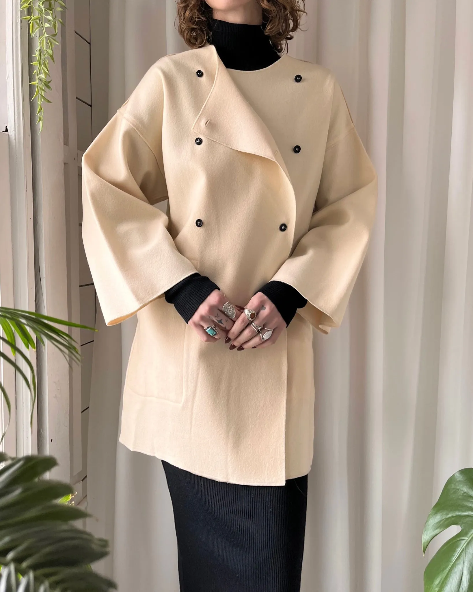 80s Geoffrey Beene Wool Jacket | S-M
