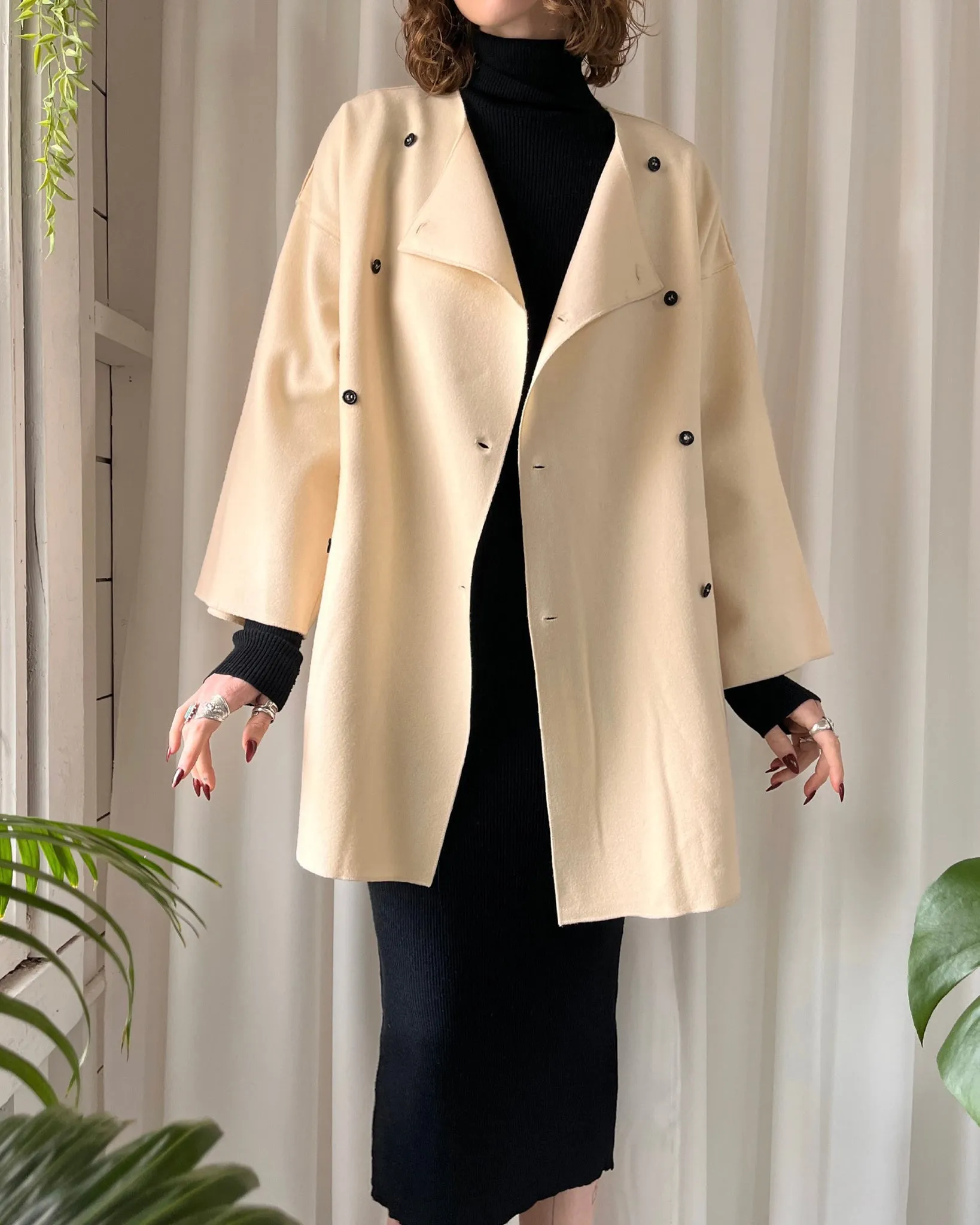 80s Geoffrey Beene Wool Jacket | S-M