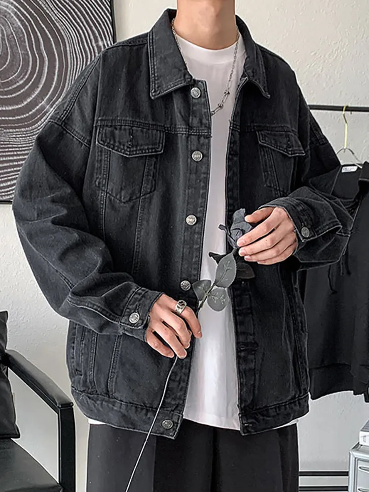 All-Match Loose Men'S Denim Jacket