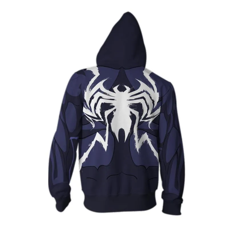 Blue VENOM Hoodie Jacket