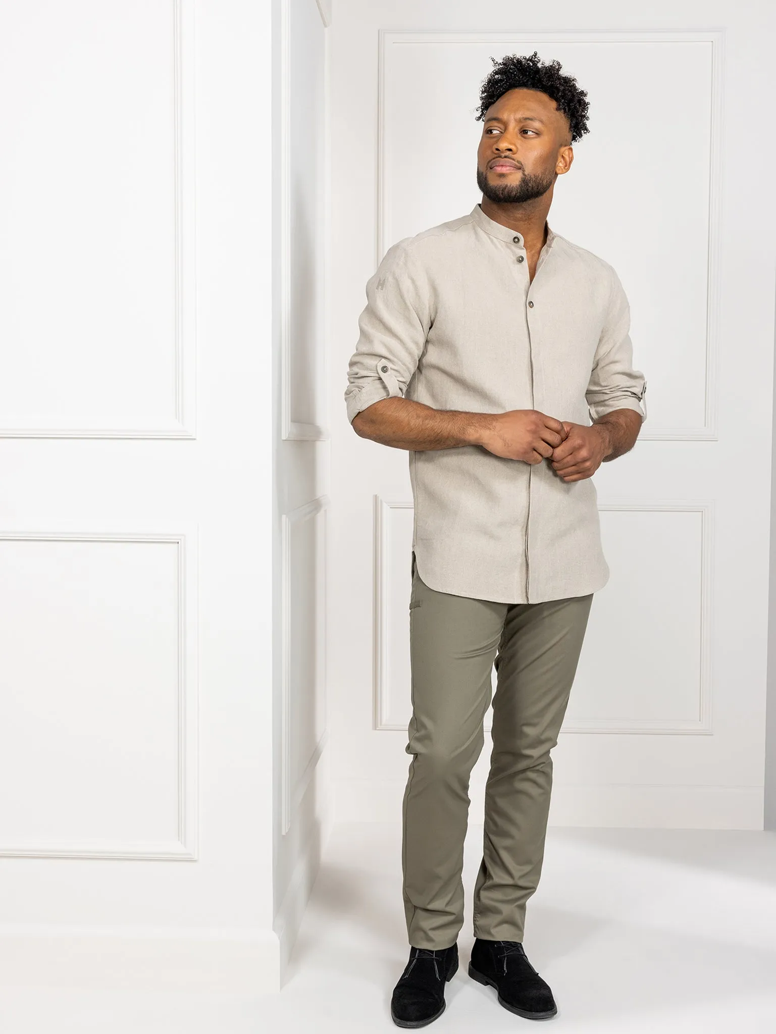 Chavi Flax Grey