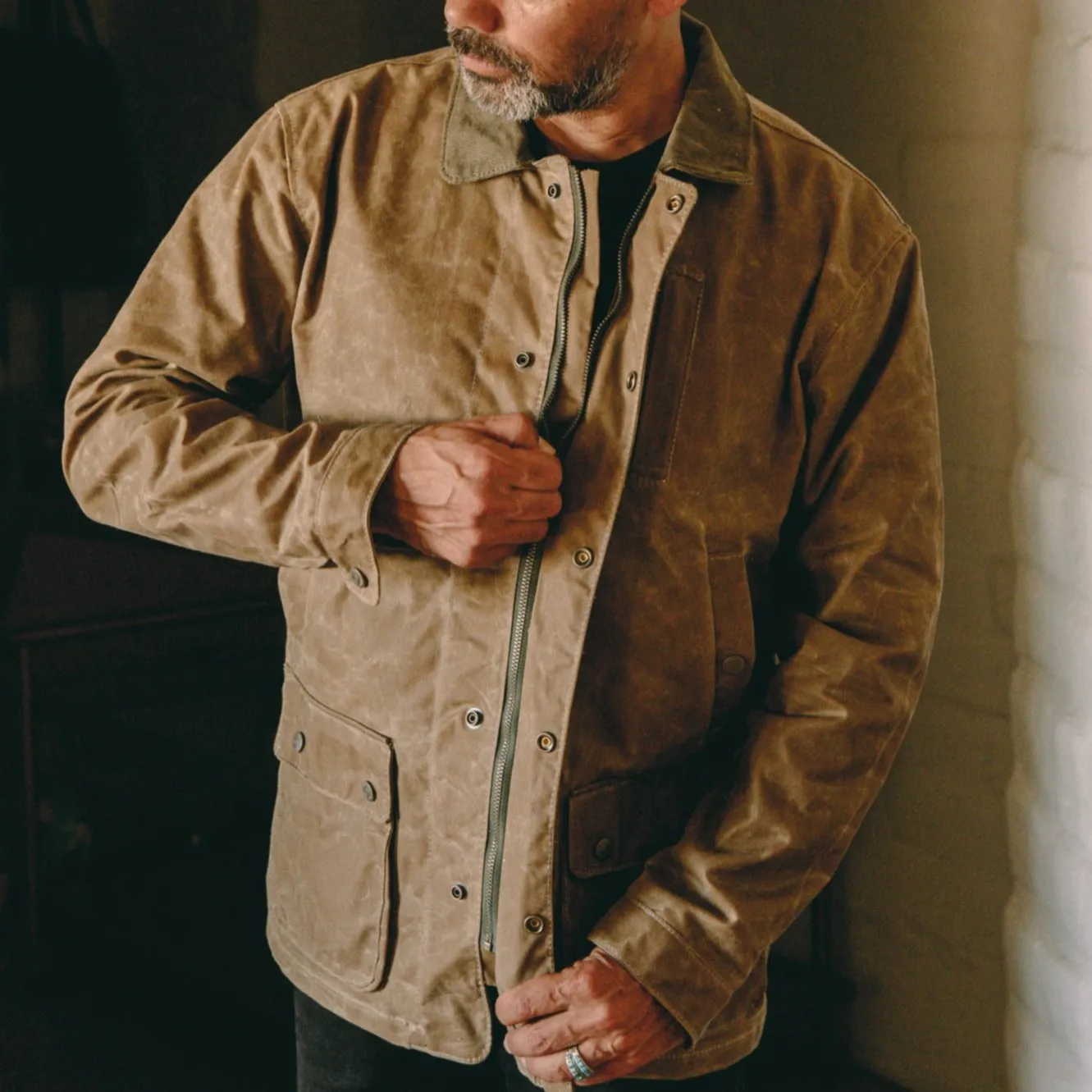Field Jacket - Waxed Tan (PAST SEASON)