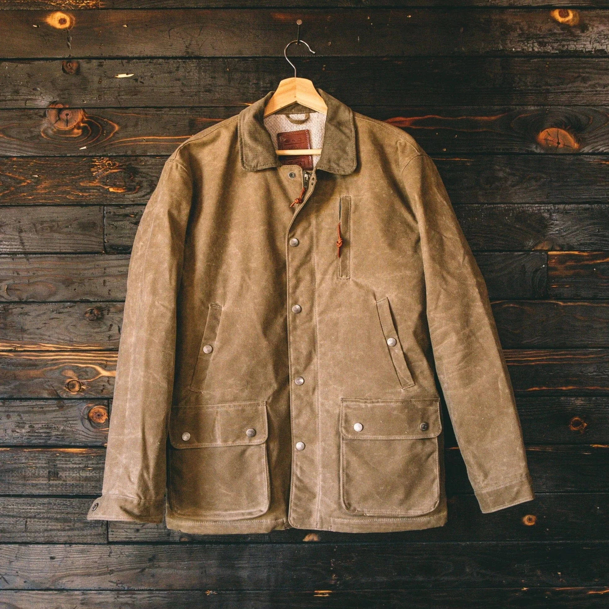 Field Jacket - Waxed Tan (PAST SEASON)