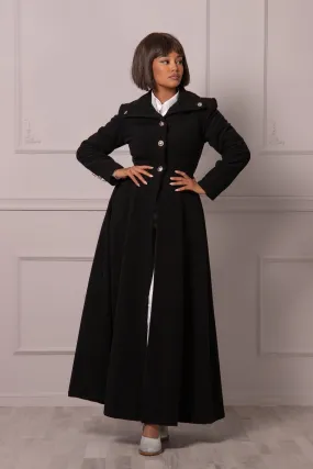 Floor Length Wool Coat