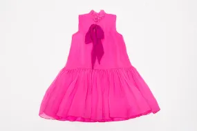 Fuchsia Regina Bow Dress