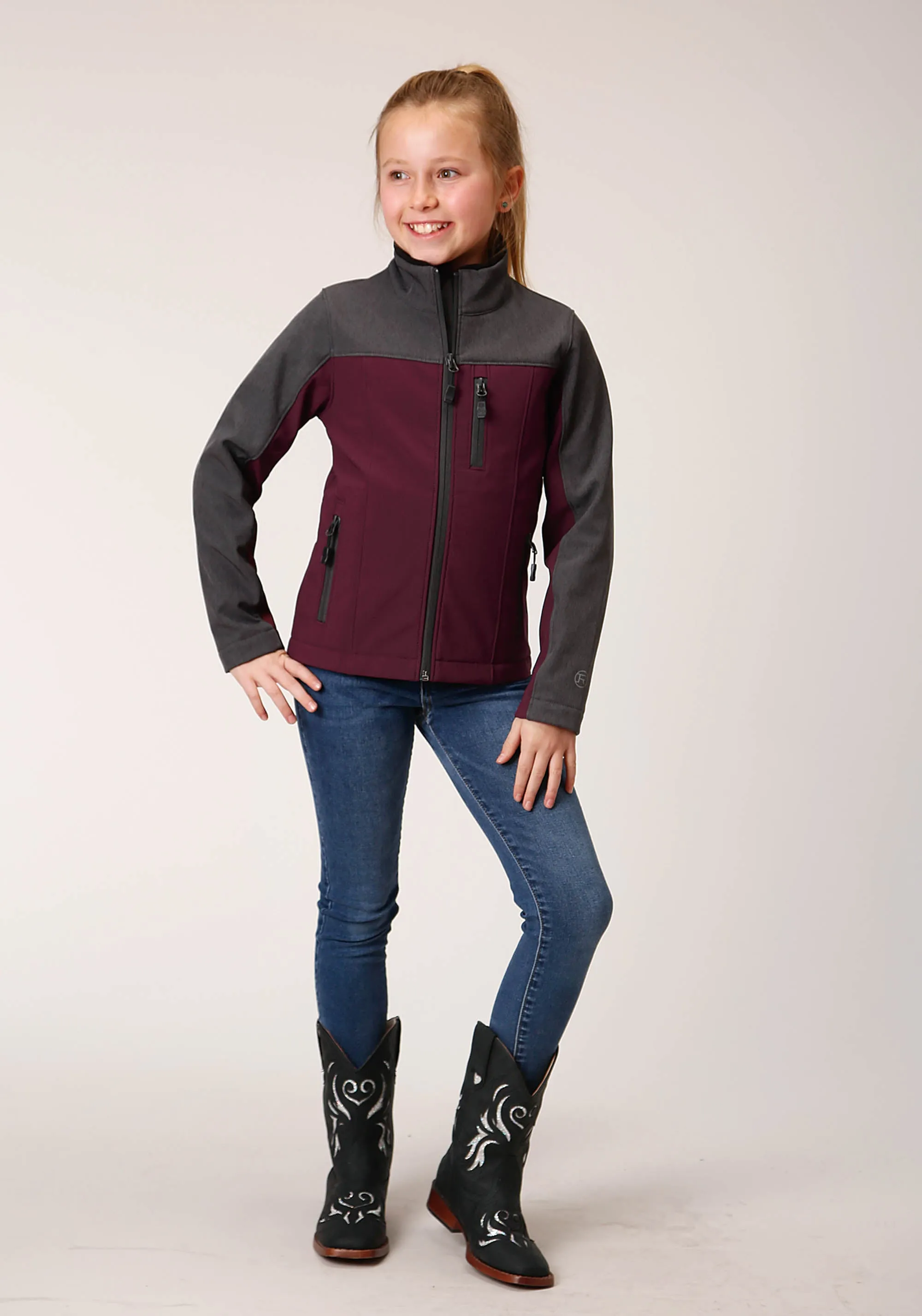 GIRLS  PCD SOFTSHELL TECH JACKET