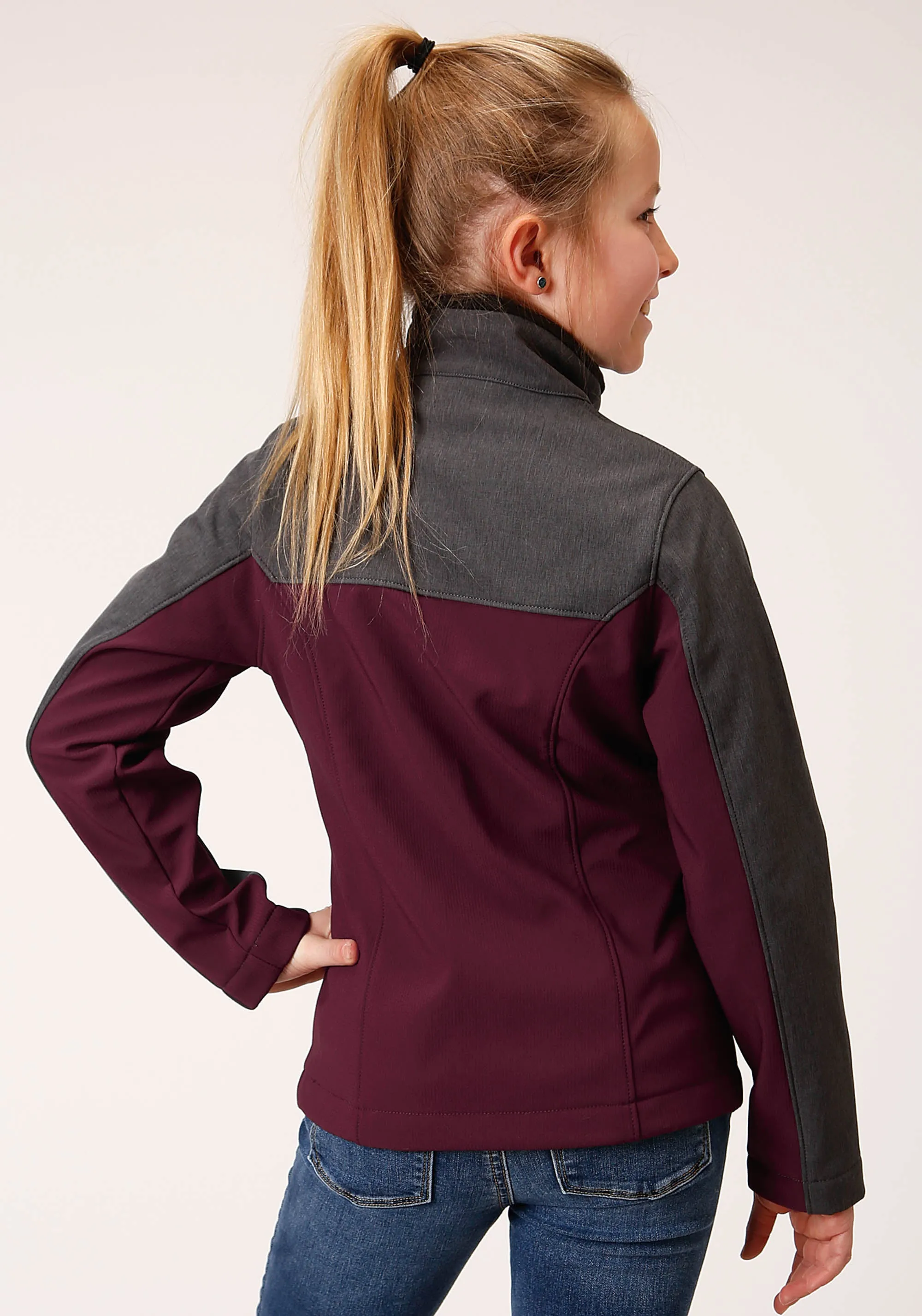 GIRLS  PCD SOFTSHELL TECH JACKET