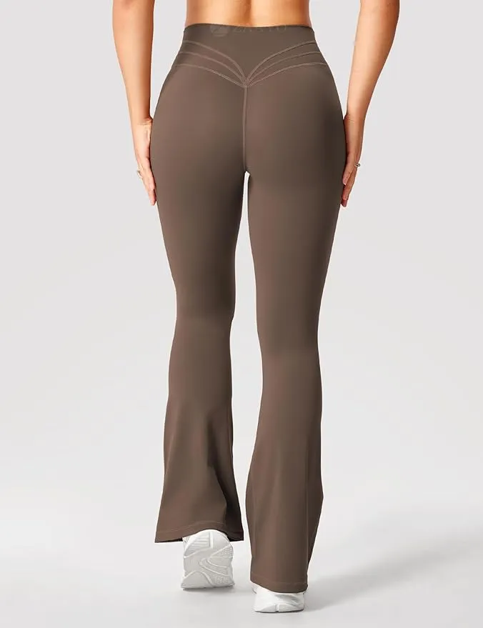 High Waist Flared Leggings