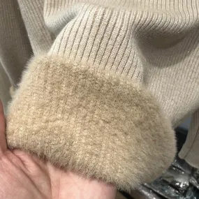 Ivyshape | Cozy Slim-Fi Fleece Sweater