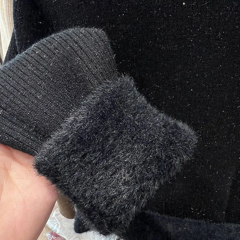 Ivyshape | Cozy Slim-Fi Fleece Sweater