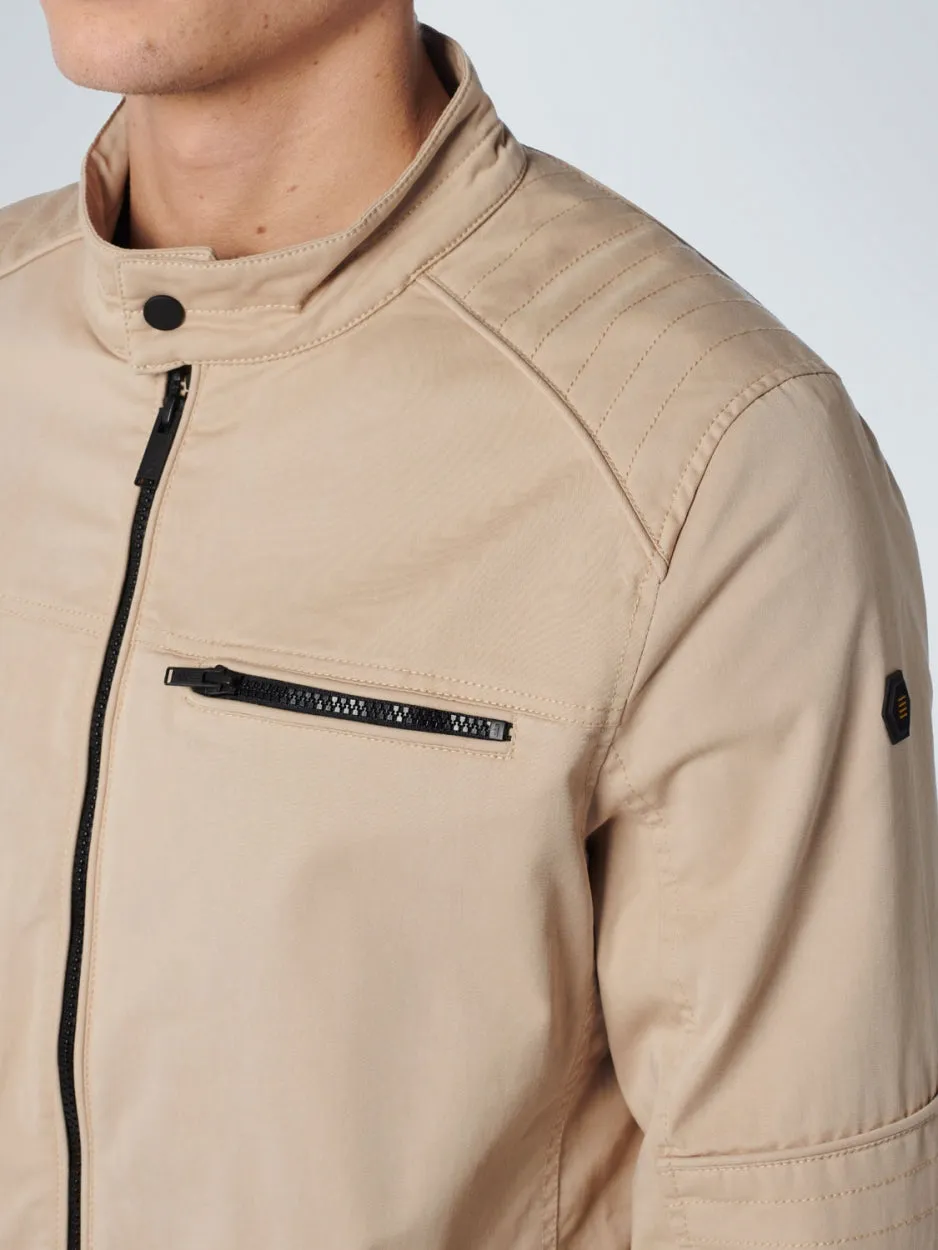 Jacket Short fit Biker | Sand