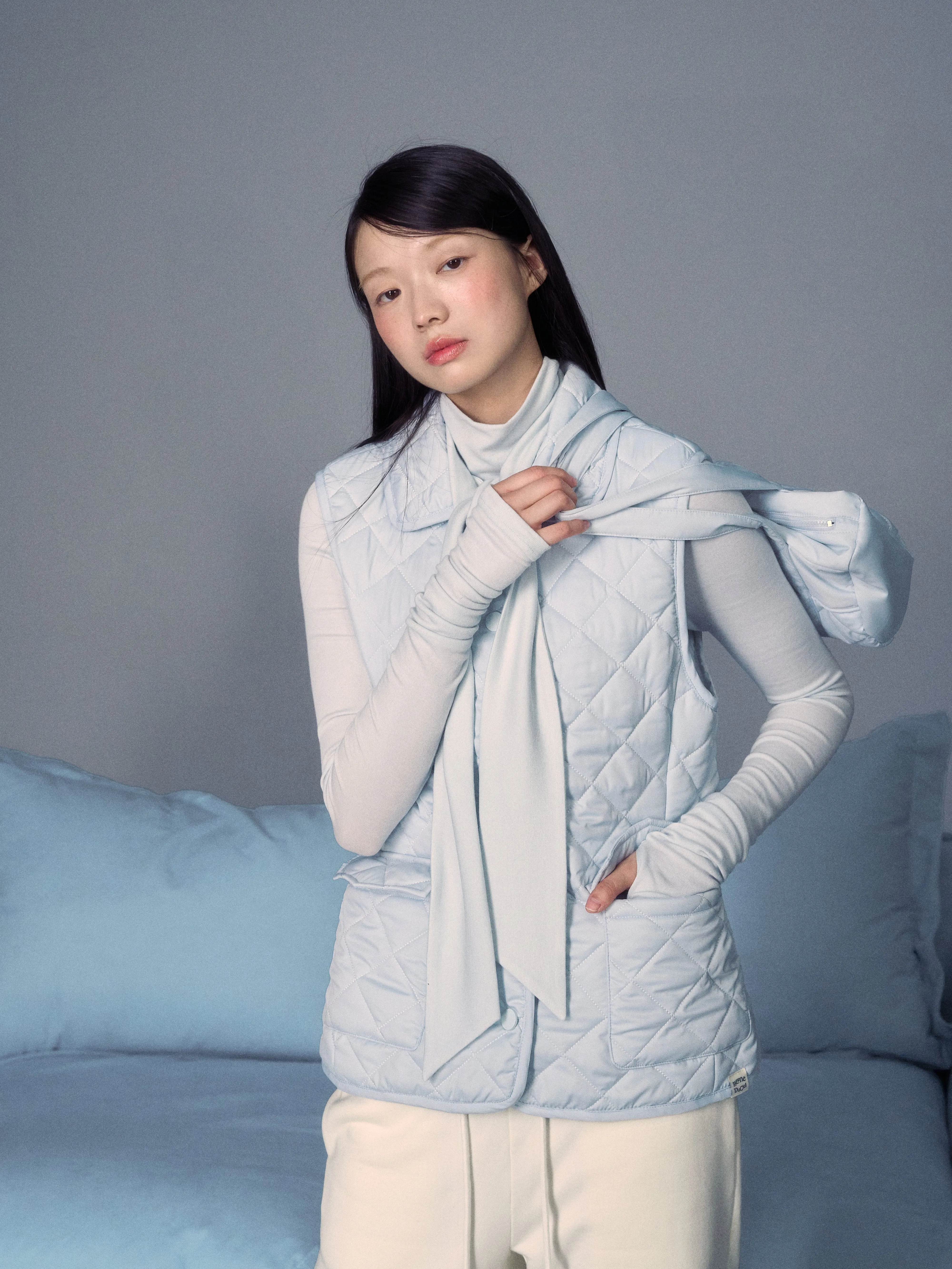 LLDC 'NEAT COLLECTION' Quilted Vest [3COLOR]