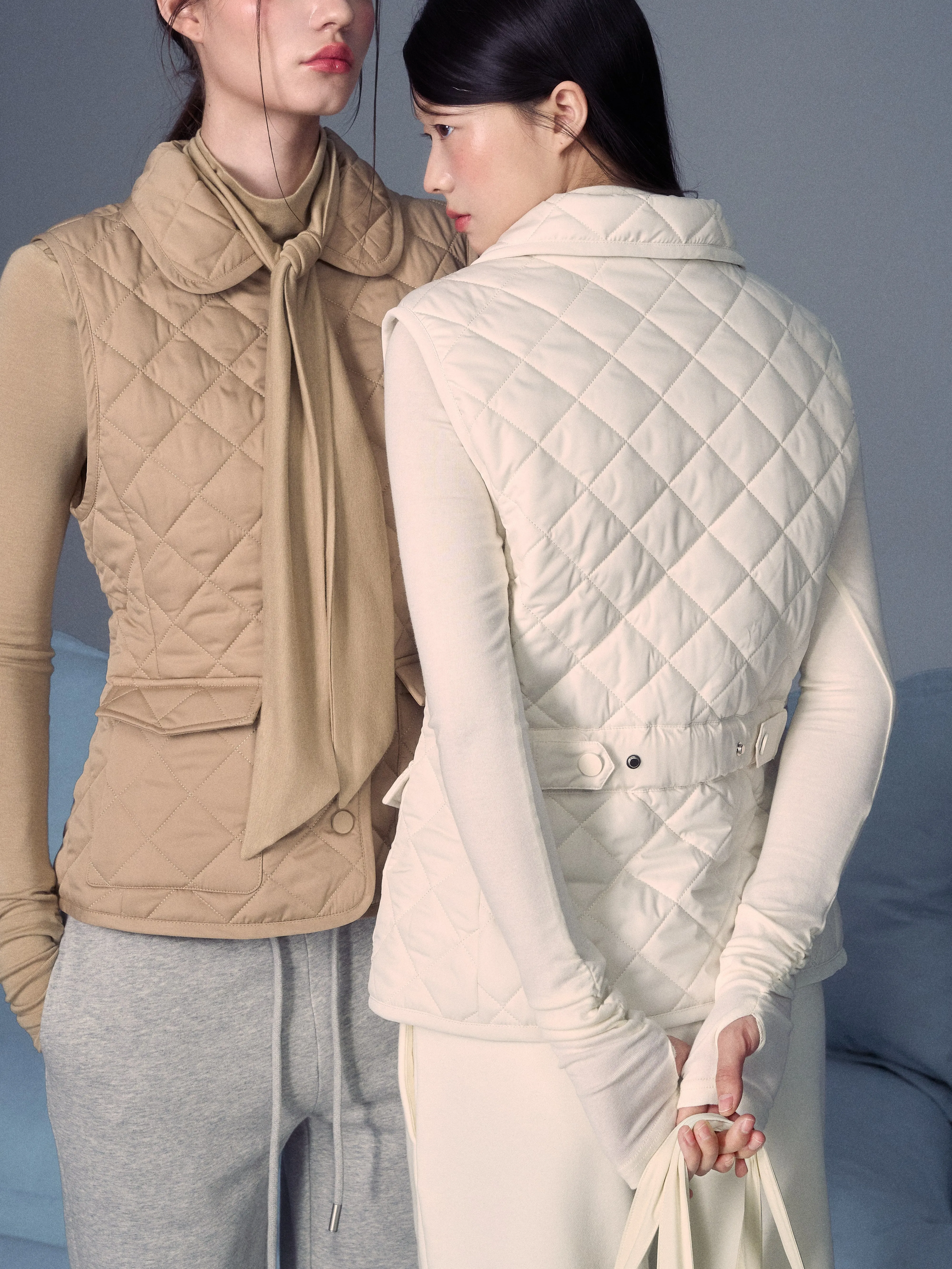 LLDC 'NEAT COLLECTION' Quilted Vest [3COLOR]