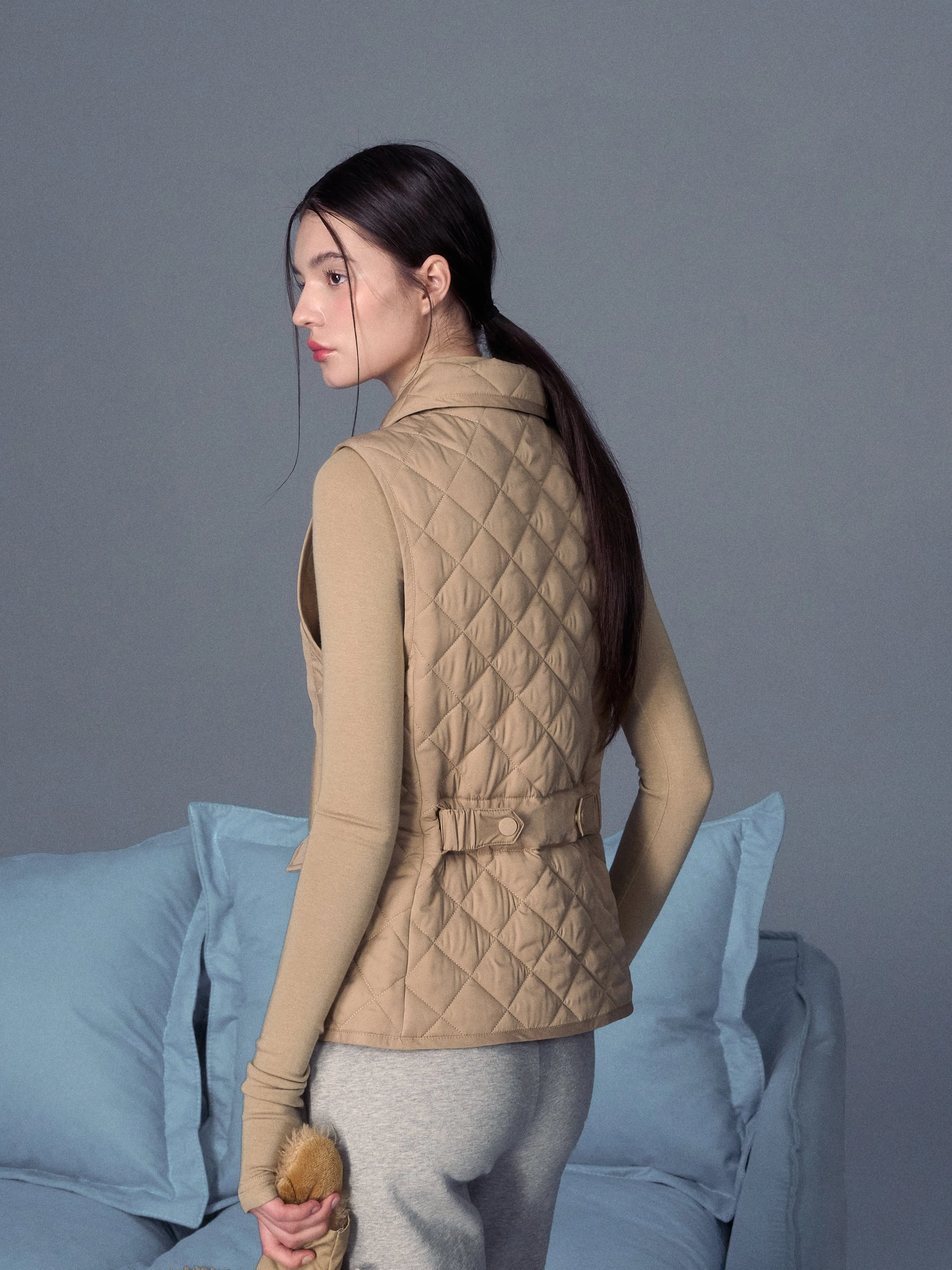LLDC 'NEAT COLLECTION' Quilted Vest [3COLOR]
