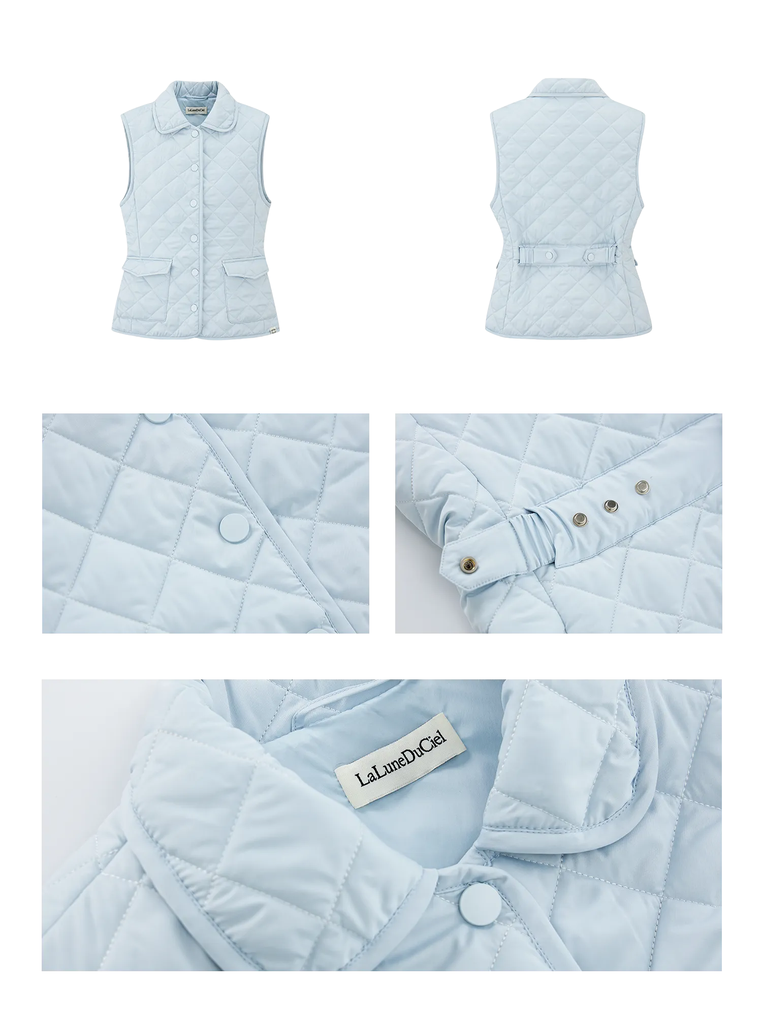 LLDC 'NEAT COLLECTION' Quilted Vest [3COLOR]