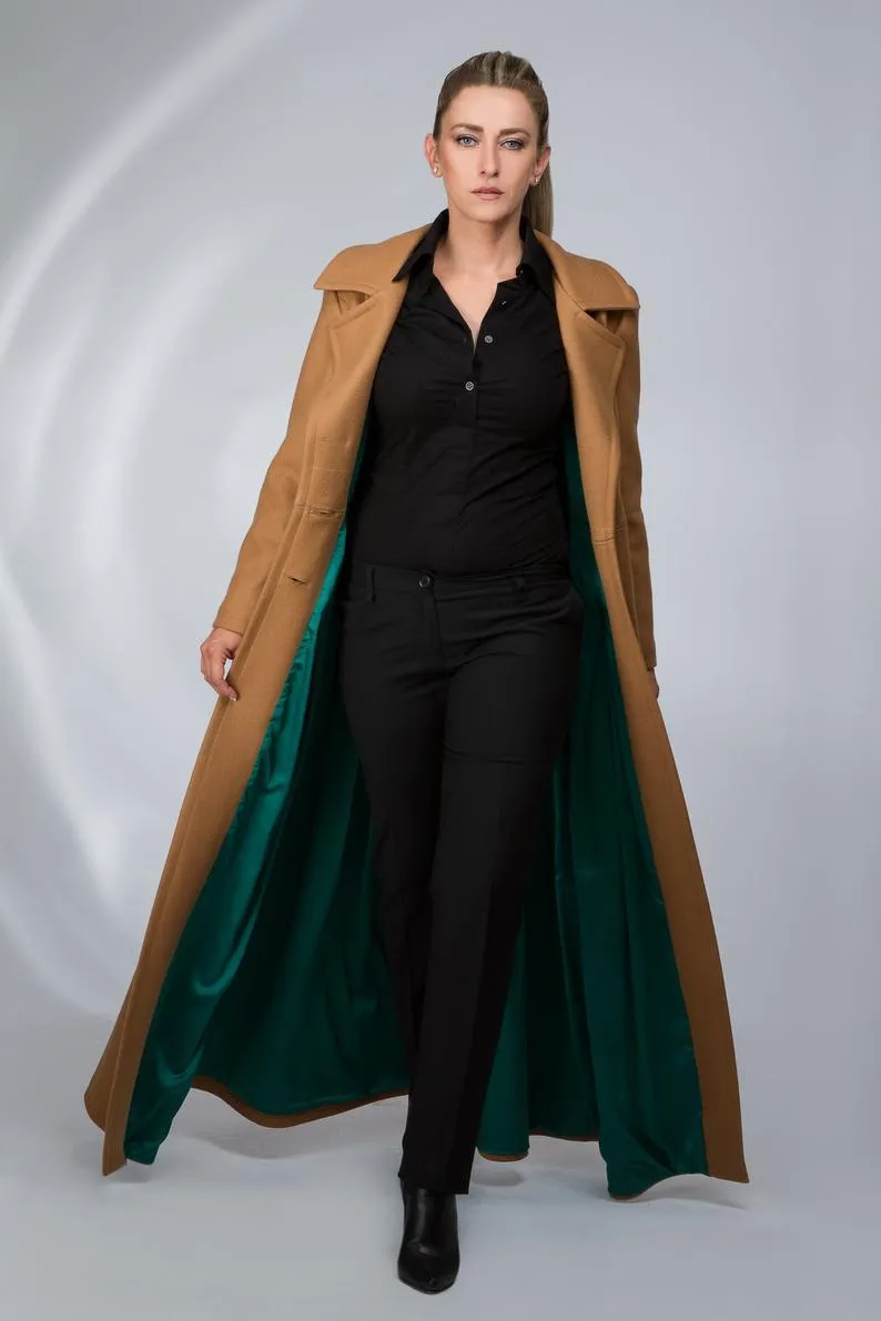 Long Camel Coat