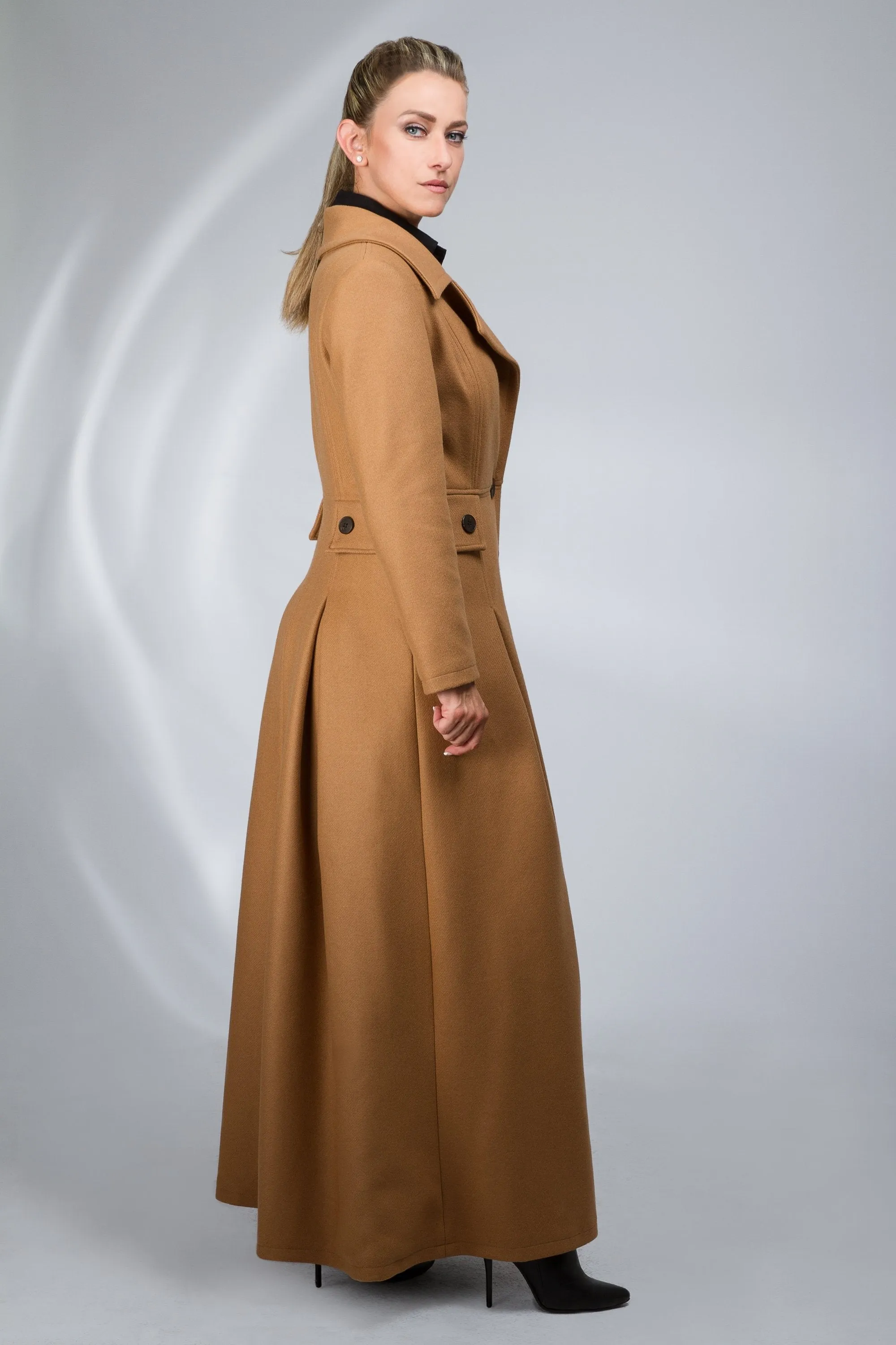 Long Camel Coat