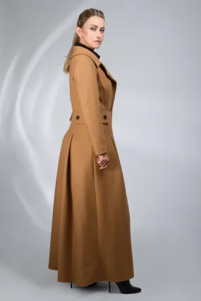 Long Camel Coat