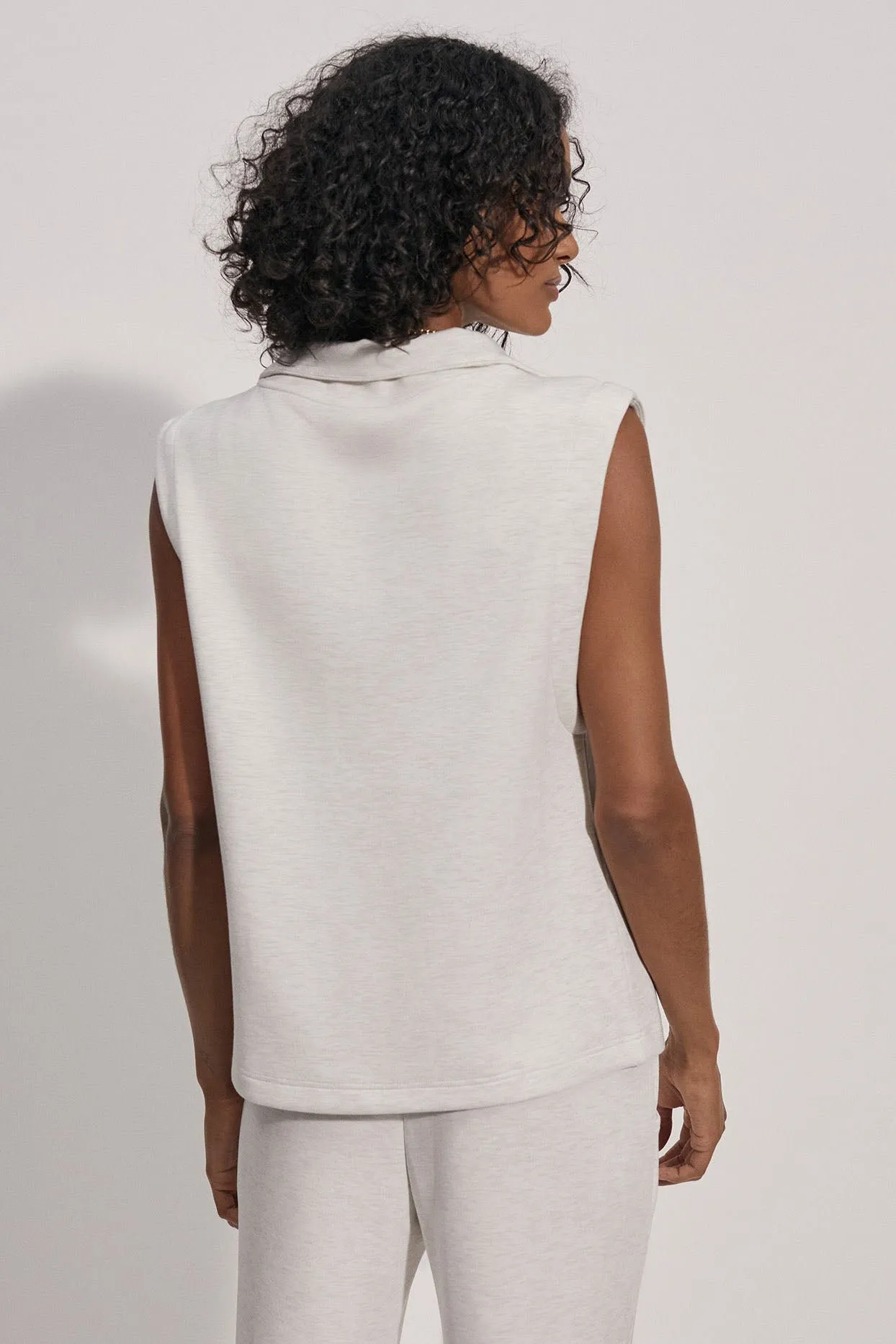 Magnolia Half Zip Tank