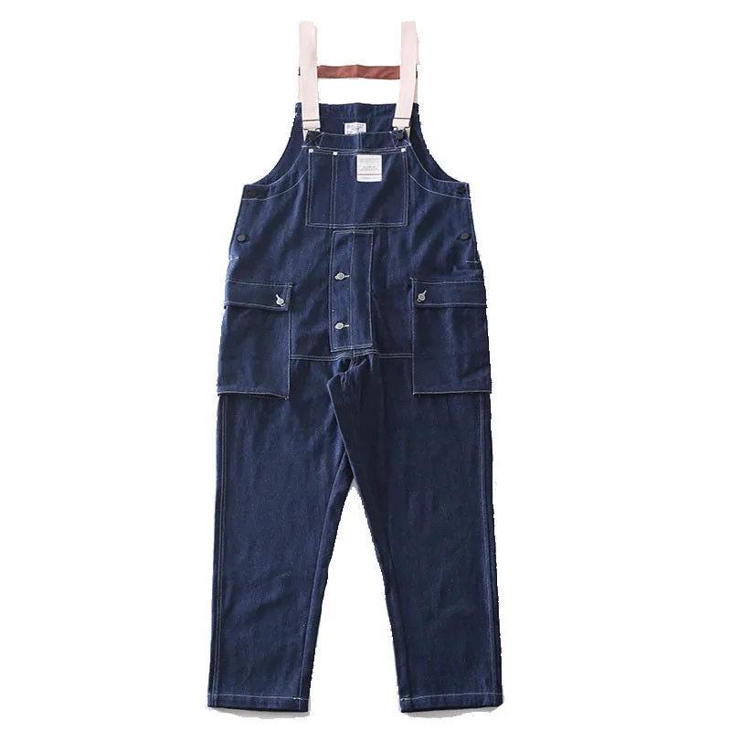 Man Fall Outfits Cargo Pants Cargo Overalls Men's Dungarees Suspender Pants Men