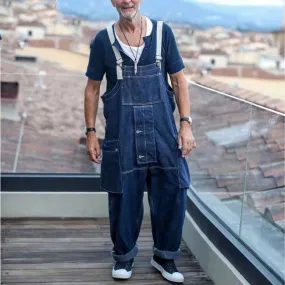 Man Fall Outfits Cargo Pants Cargo Overalls Men's Dungarees Suspender Pants Men