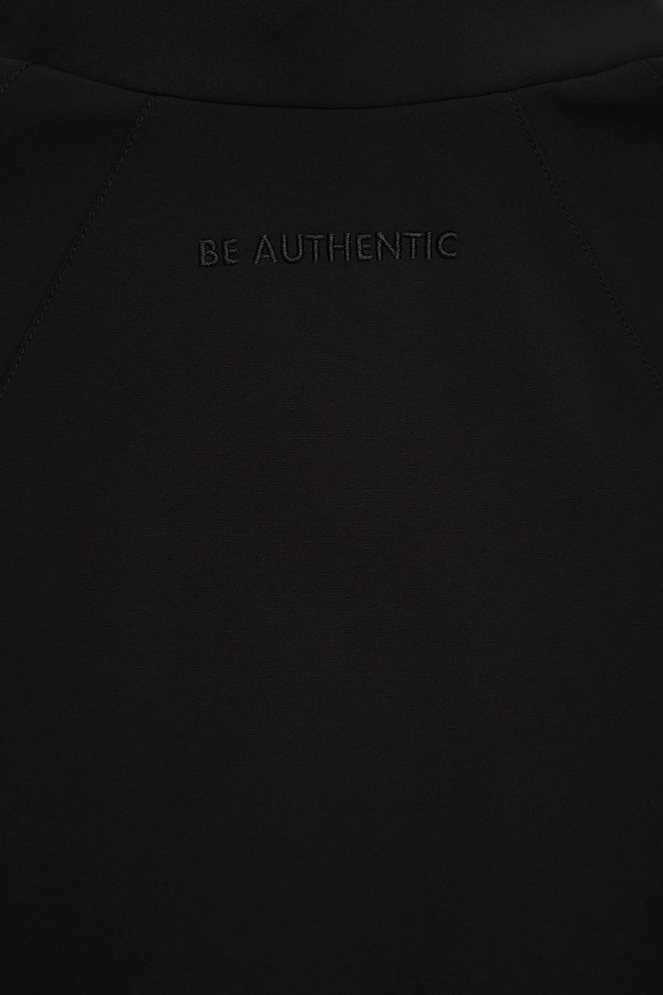 Men's Full Zip Tech Jacket Black