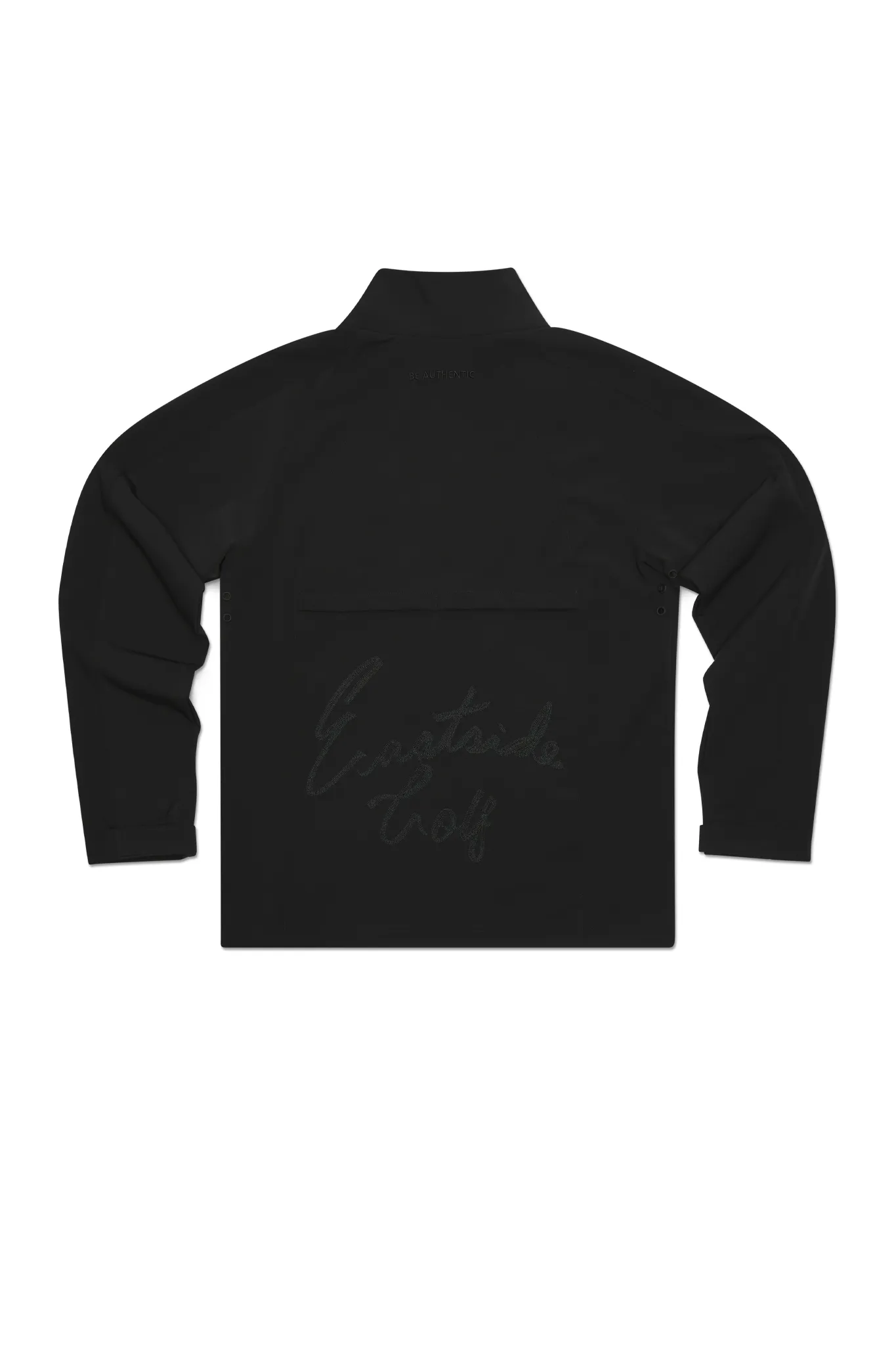 Men's Full Zip Tech Jacket Black