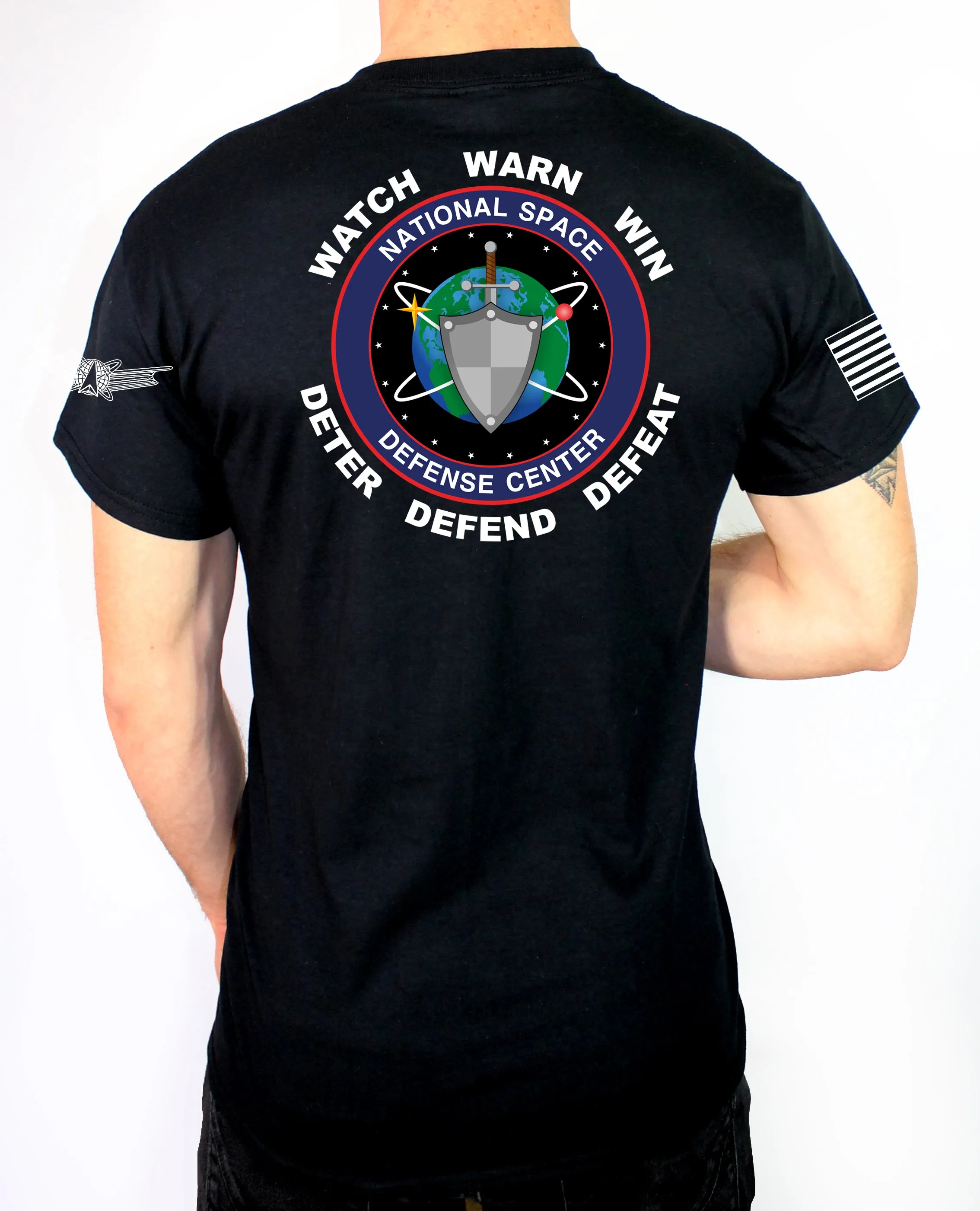 NIST Black 50-50 Blend Unisex PT Short Sleeve Shirt