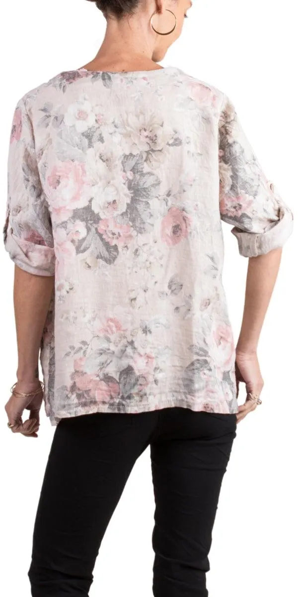 Rosa Linen Jacket