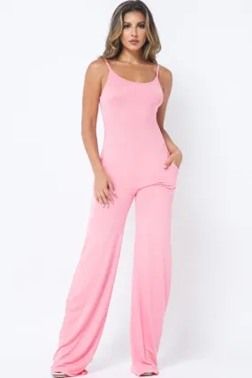 SPAGHETTI STRAP JUMPSUIT