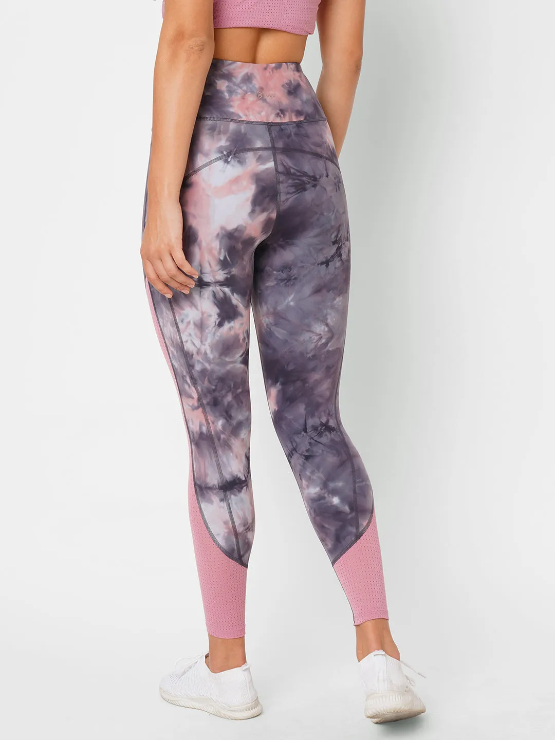 Sweet Pink Tie-dye High Rise Leggings