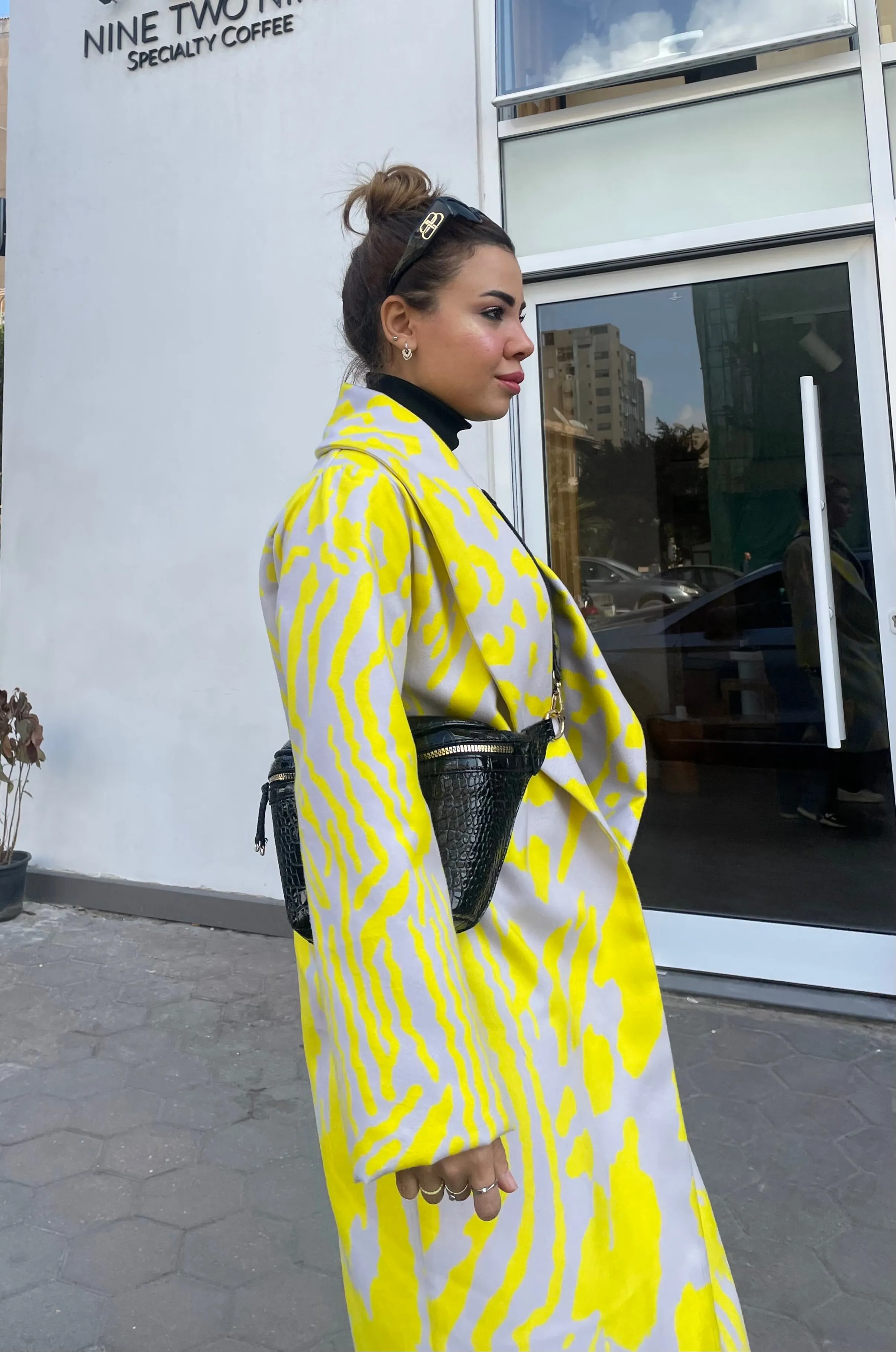 The Neon Wool Coat