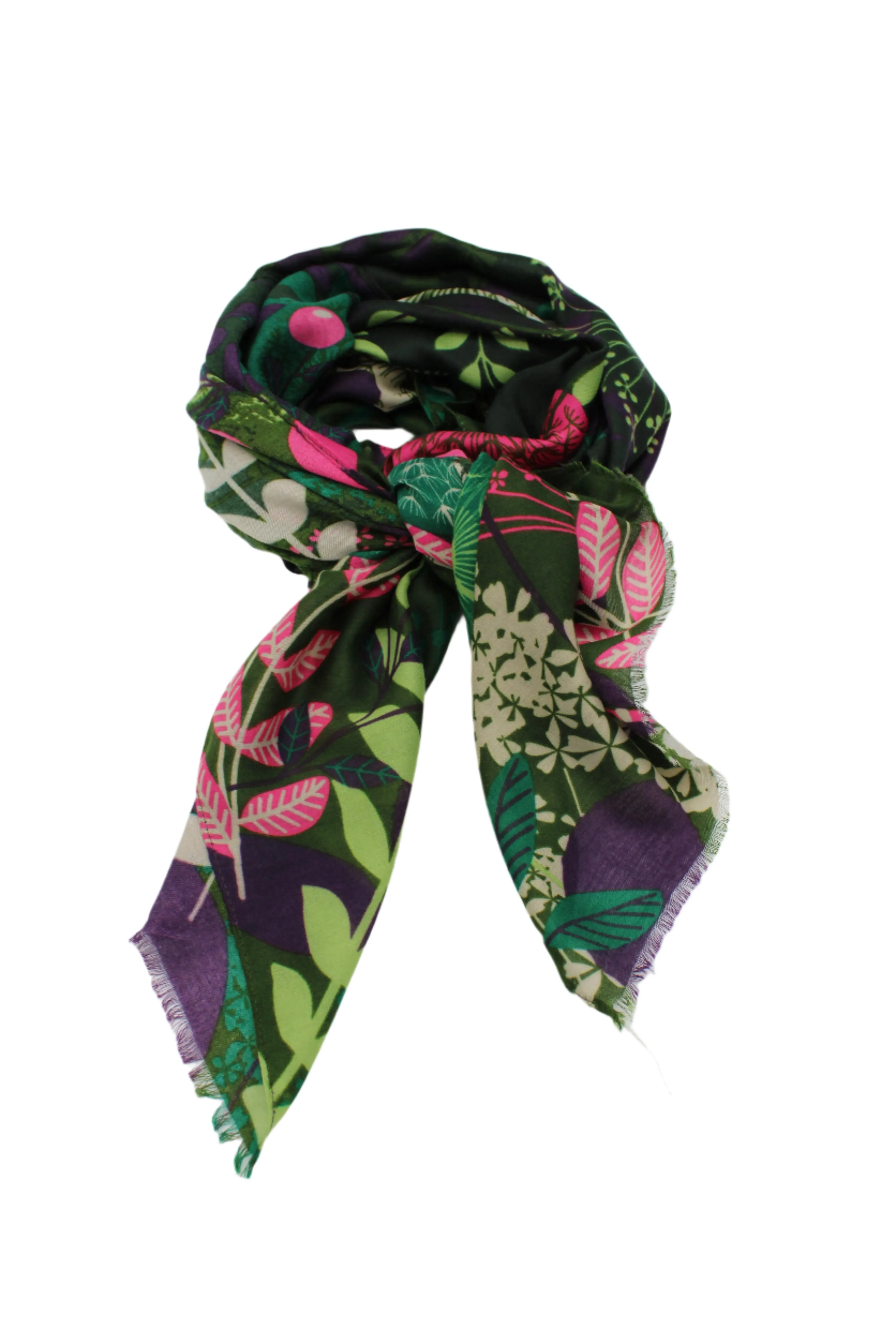 Tropical Forest Scarf Wrap