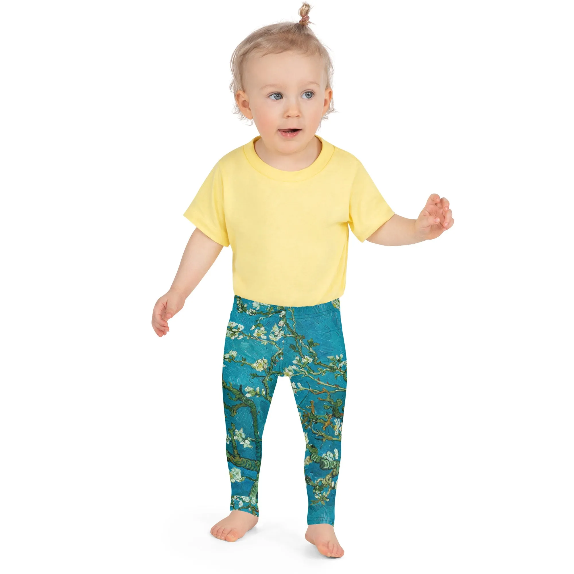 Van Gogh Inspired Almond Blossoms Kid's Leggings