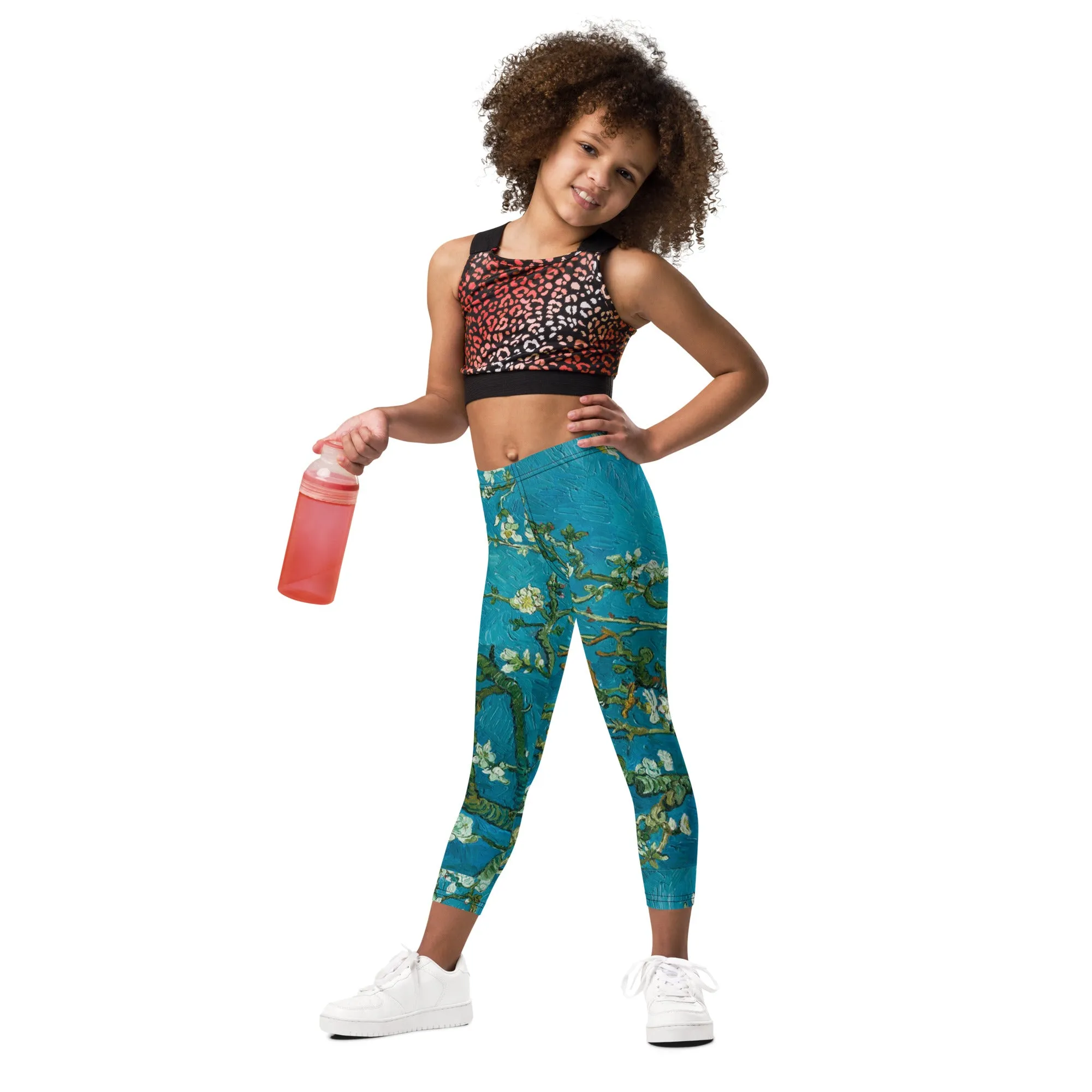 Van Gogh Inspired Almond Blossoms Kid's Leggings