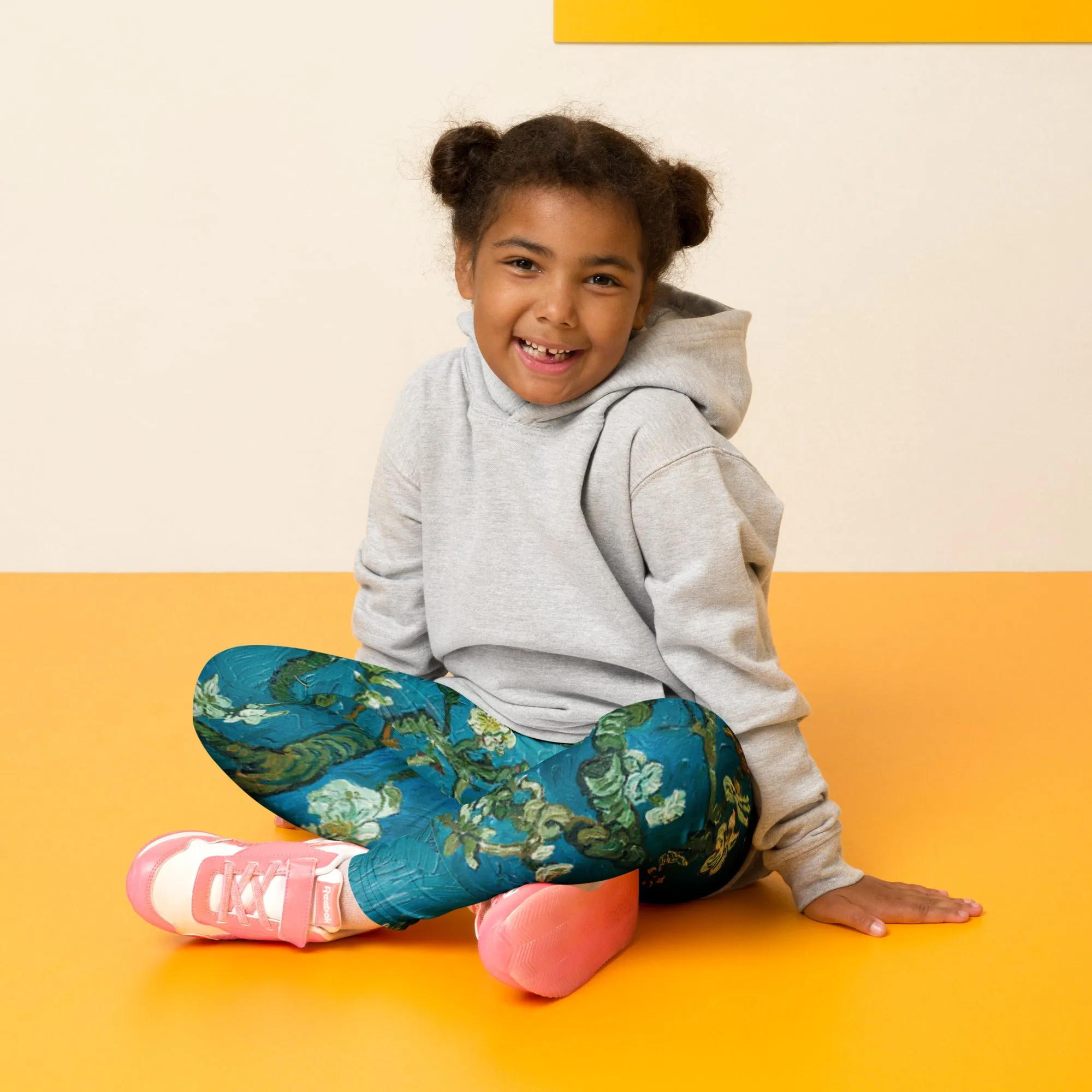 Van Gogh Inspired Almond Blossoms Kid's Leggings