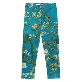 Van Gogh Inspired Almond Blossoms Kid's Leggings