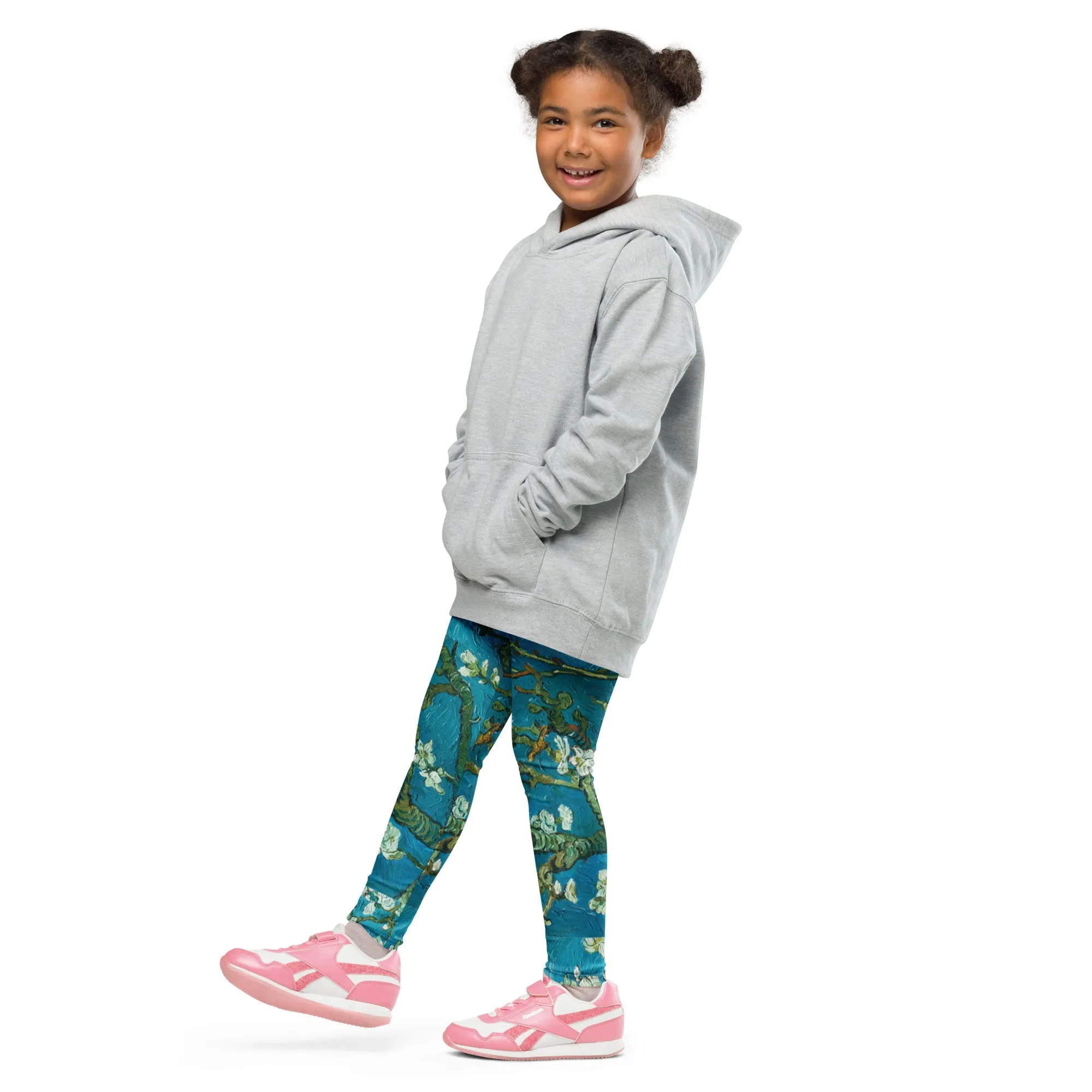 Van Gogh Inspired Almond Blossoms Kid's Leggings