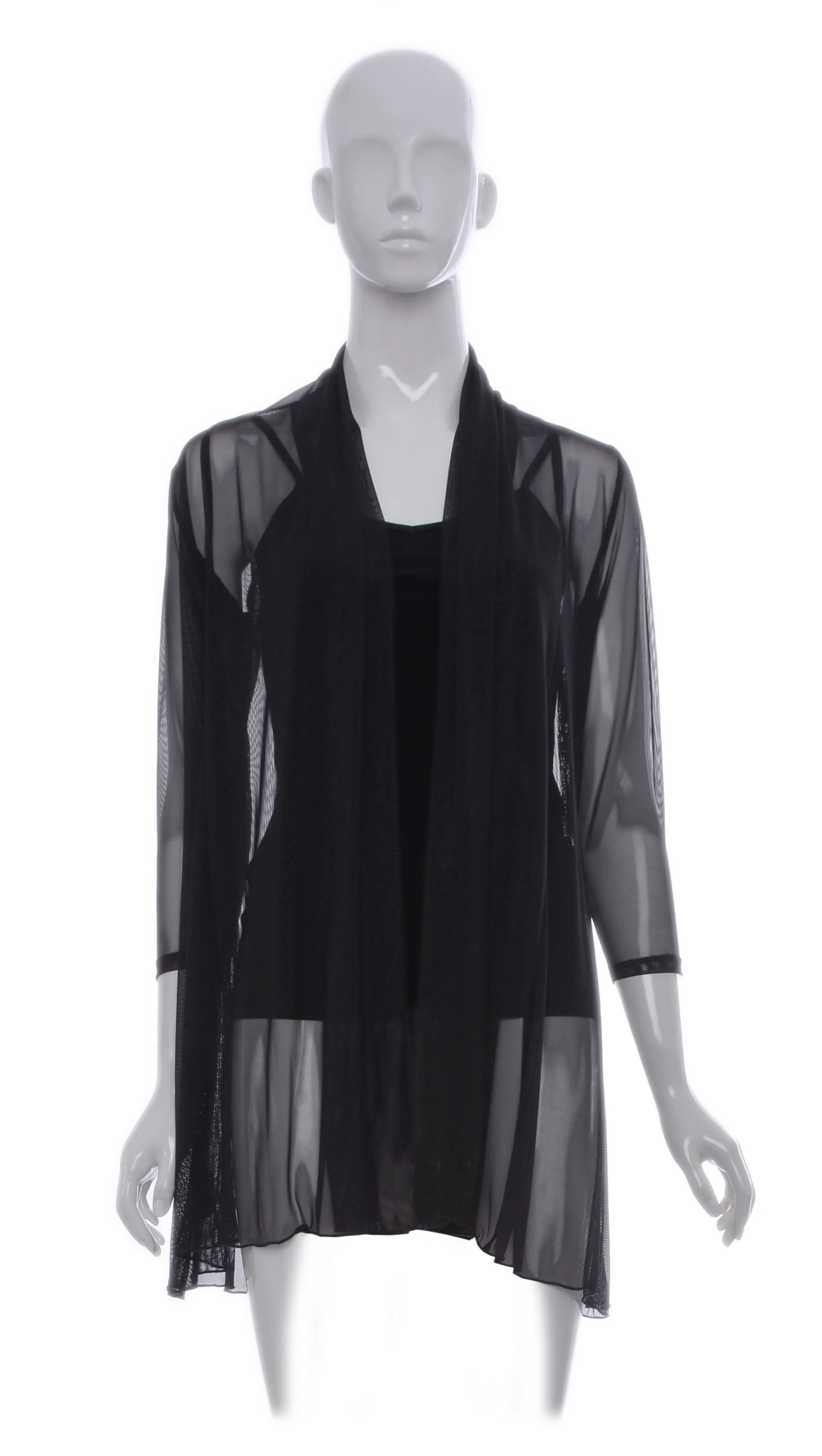 Veste en Filet "Noir" -V856R | Vest in Mesh "Noir" -V856R