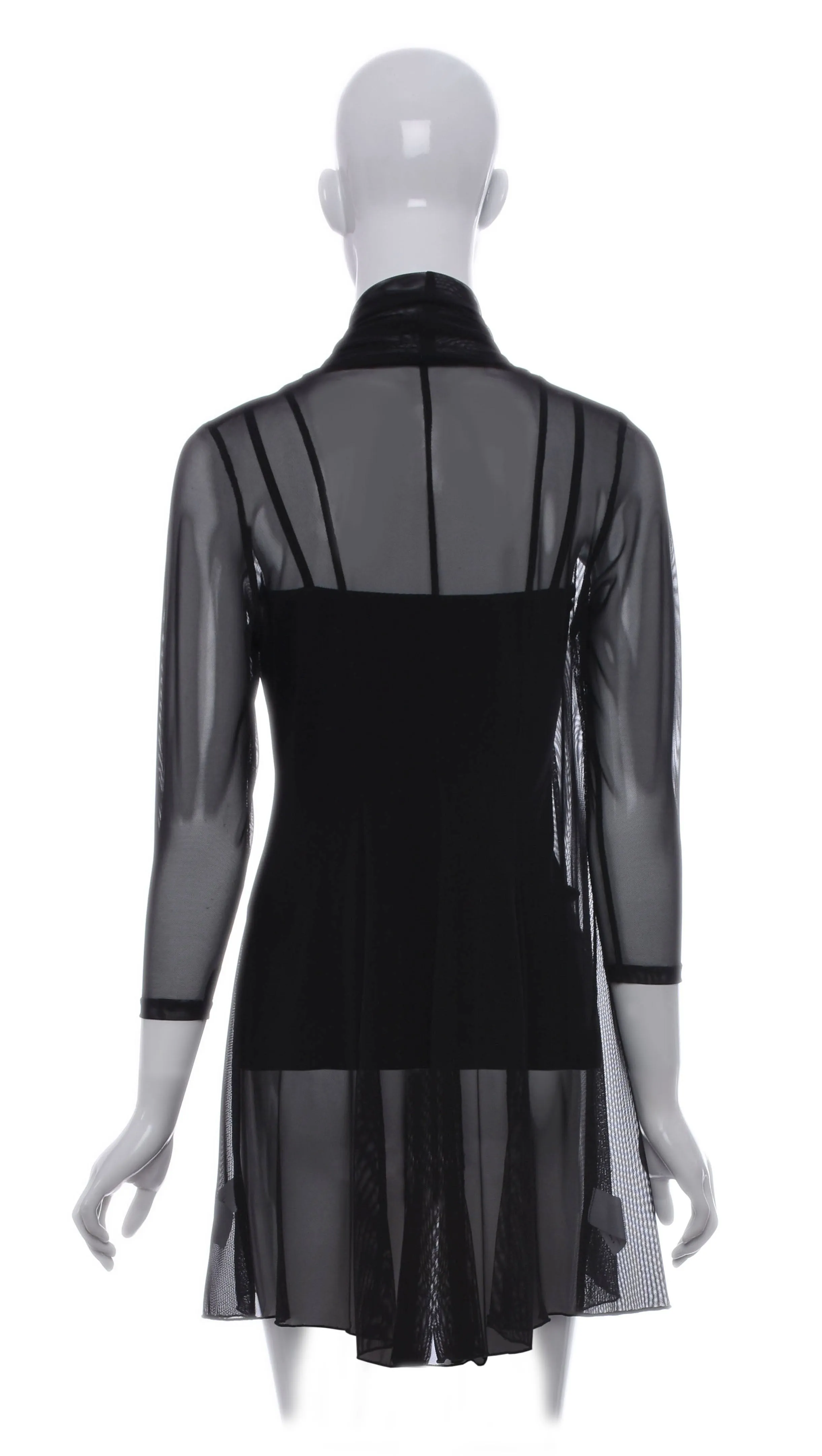 Veste en Filet "Noir" -V856R | Vest in Mesh "Noir" -V856R