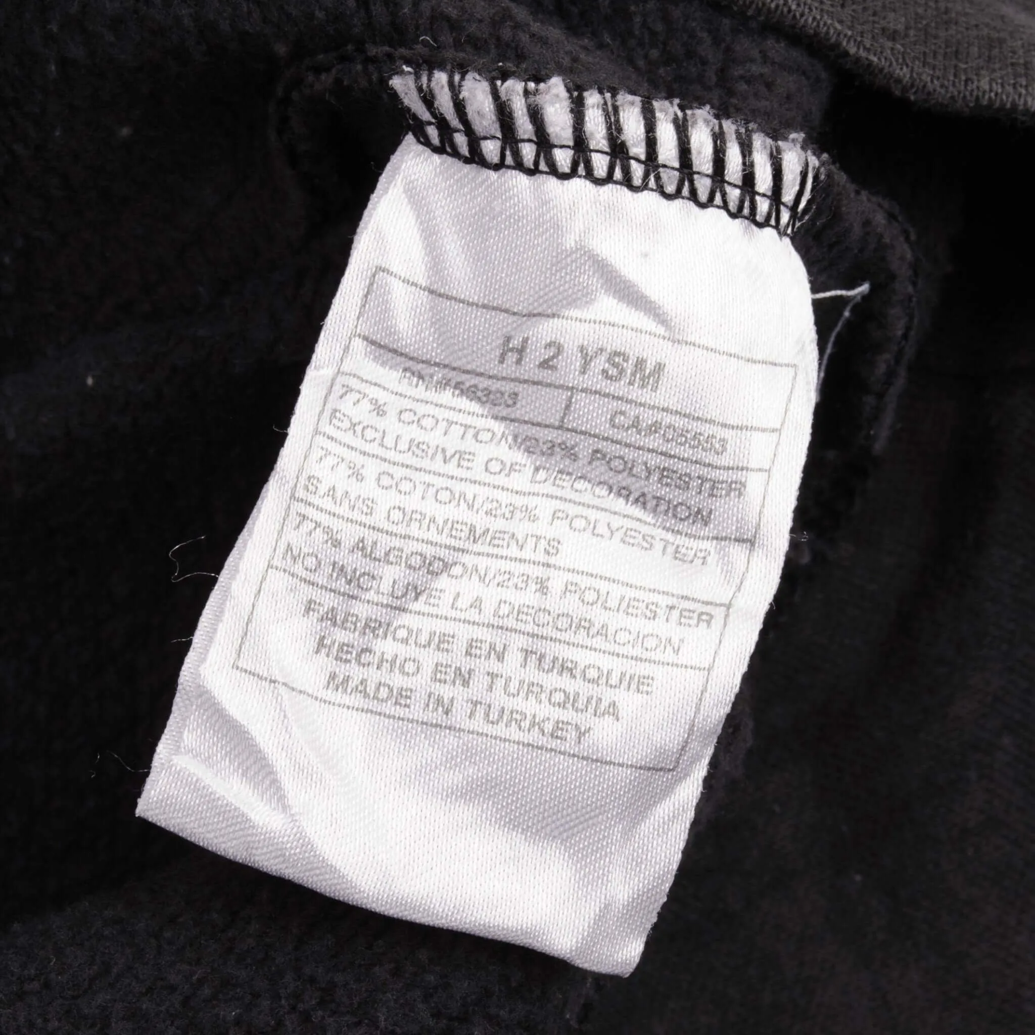 VINTAGE NIKE CLASSIC SWOOSH BLACK SWEATSHIRT 2000S XL