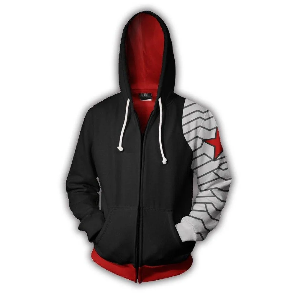 WINTER SOLDIER Hoodie Jacket