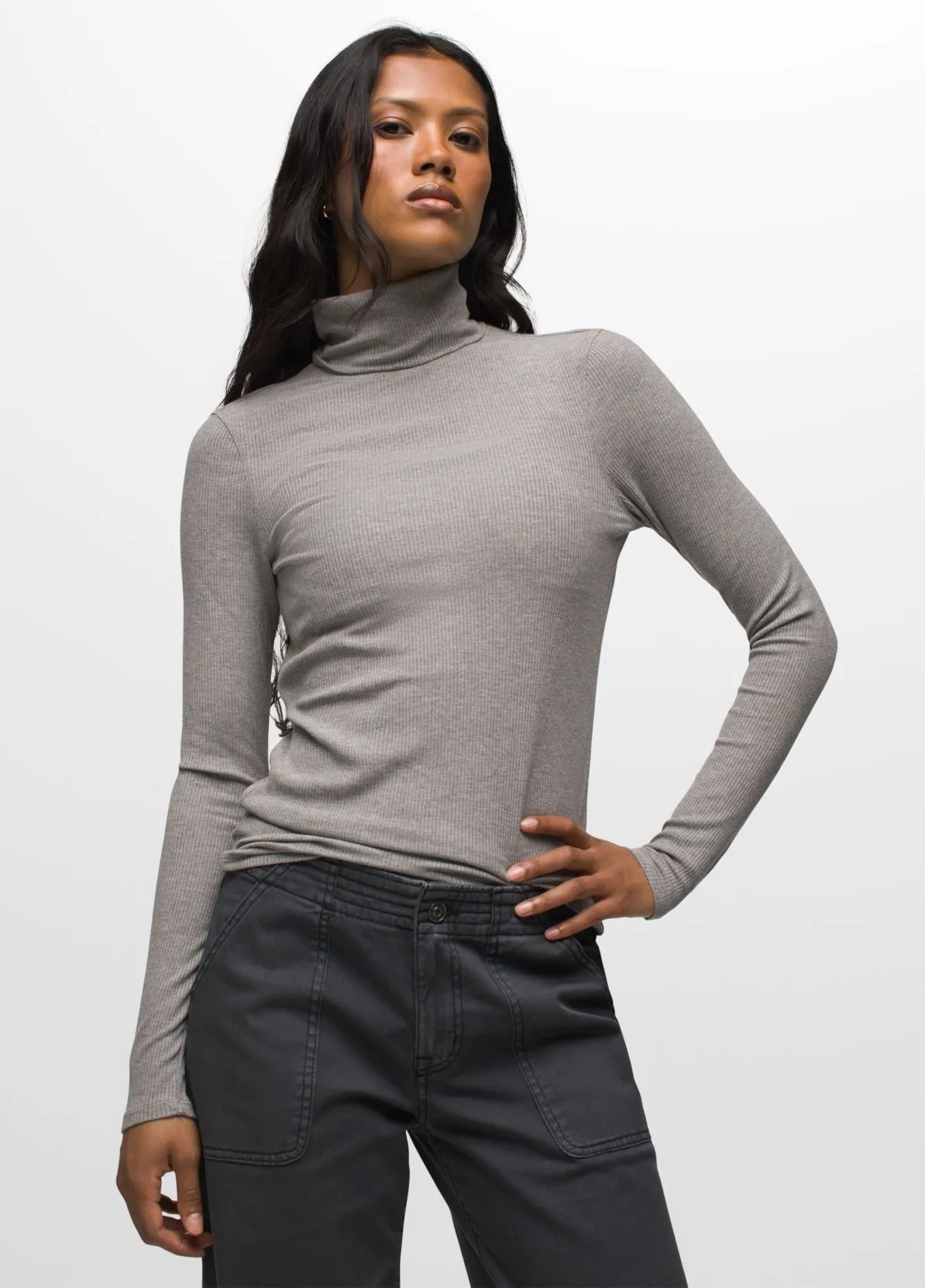 Women's Foundation Rib Turtleneck