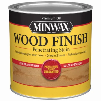 Wood Finish Semi-Transparent HALF PINT - GOLDEN PECAN